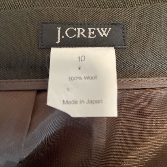 J. Crew 100% Wool Pencil Skirt - Picture 3 of 3